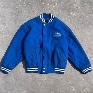 Disney On Broadway Jacket Mens M Disney Store Varsity Bomber